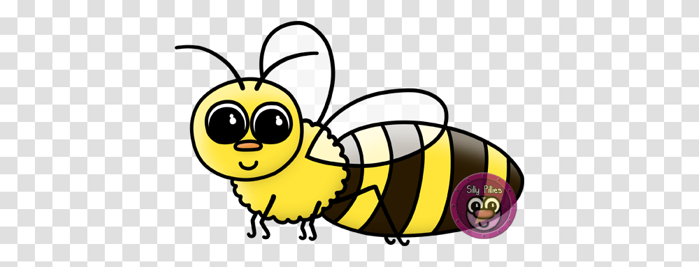 Silly Pillies Illustrations, Animal, Bee, Insect, Invertebrate Transparent Png