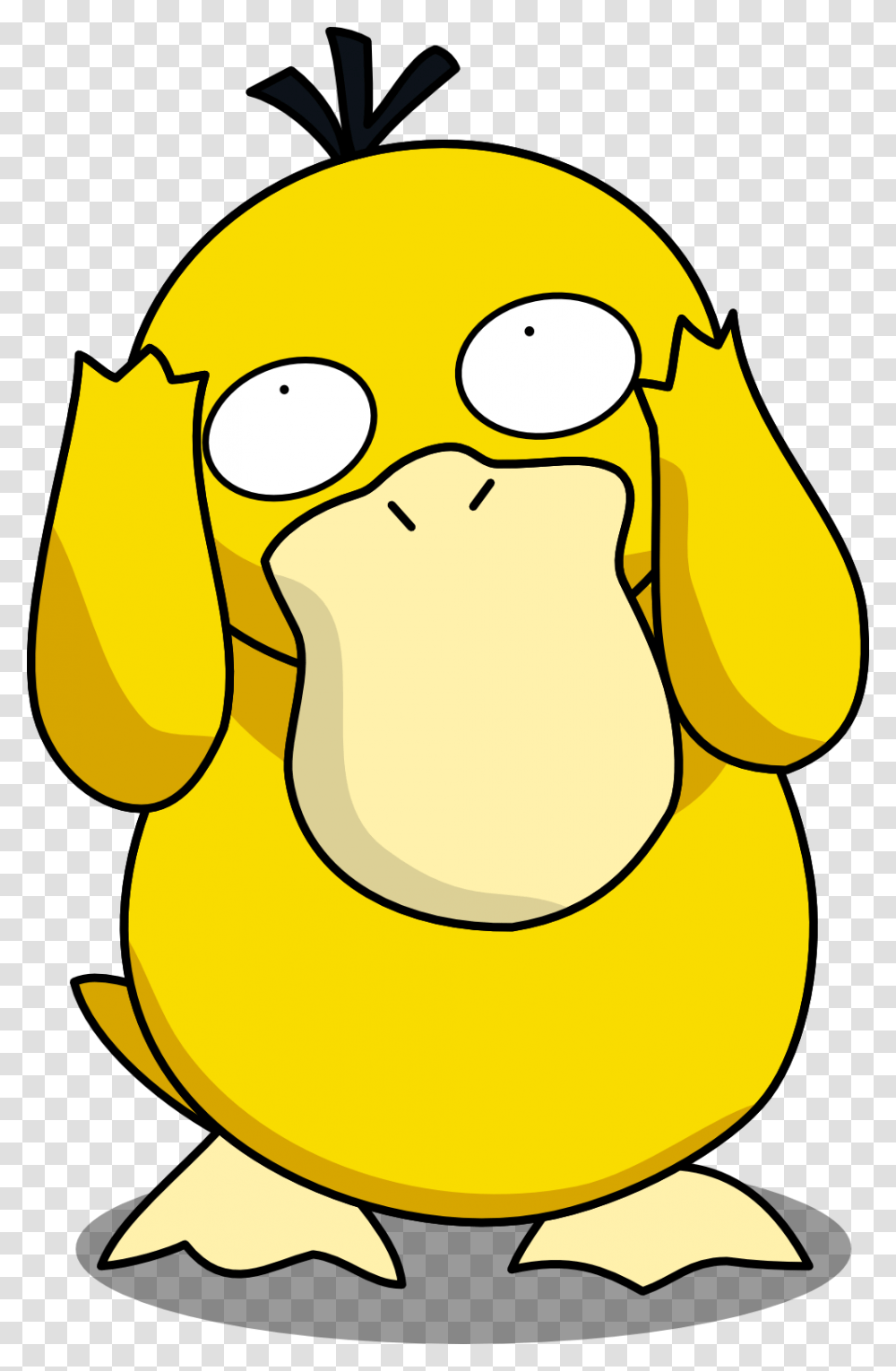 Silly Psyduck, Plant, Food, Fruit, Animal Transparent Png