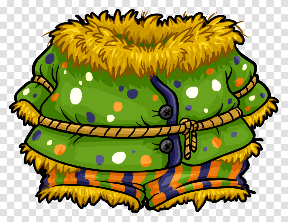 Silly Scarecrow Suit Club Penguin Wiki Fandom Powered, Apparel, Hat, Sombrero Transparent Png