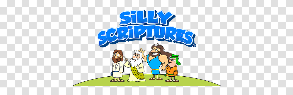 Silly Scriptures Bible Cartoon Videos Cartoon, Person, People, Advertisement, Poster Transparent Png