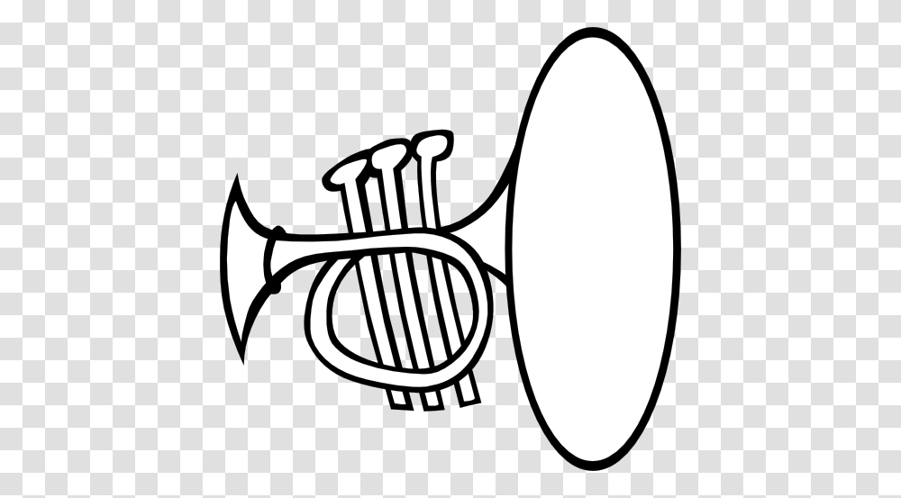 Silly Trumpet Clipart, Horn, Brass Section, Musical Instrument, Bugle Transparent Png