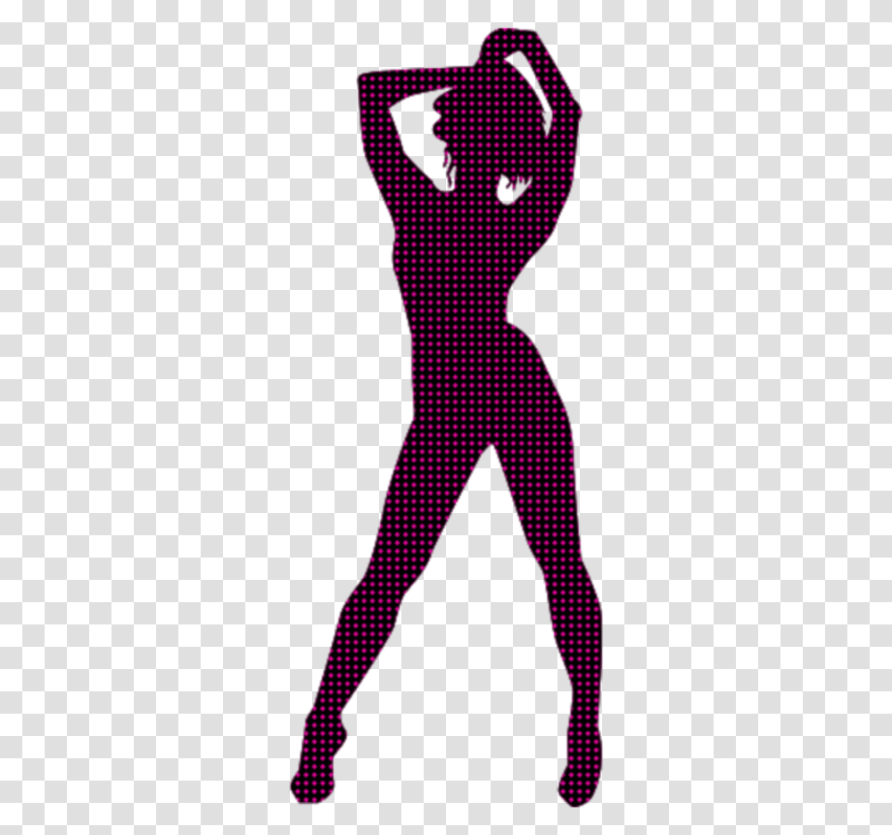 Silohuette Girl Stripper Illustration, Pants, Apparel, Dress Transparent Png