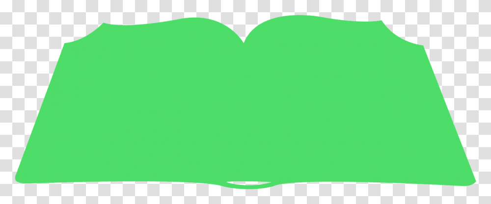 Silueta De Libro, Heart, Cushion, Green Transparent Png