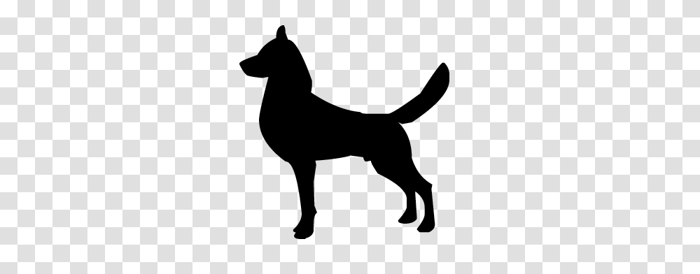 Silueta De Perro Image, Silhouette, Stencil, Mammal, Animal Transparent Png