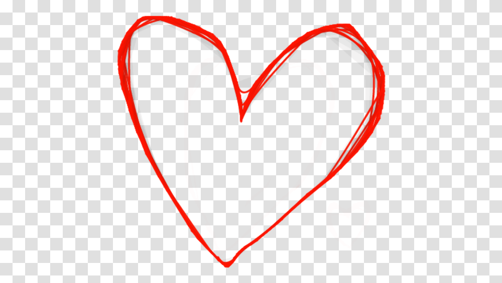 Silueta De Un Corazon, Heart, Cushion, Pillow Transparent Png