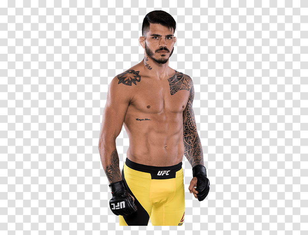 Silva Official Ufc Fighter Profile Barechested, Skin, Person, Tattoo, Underwear Transparent Png
