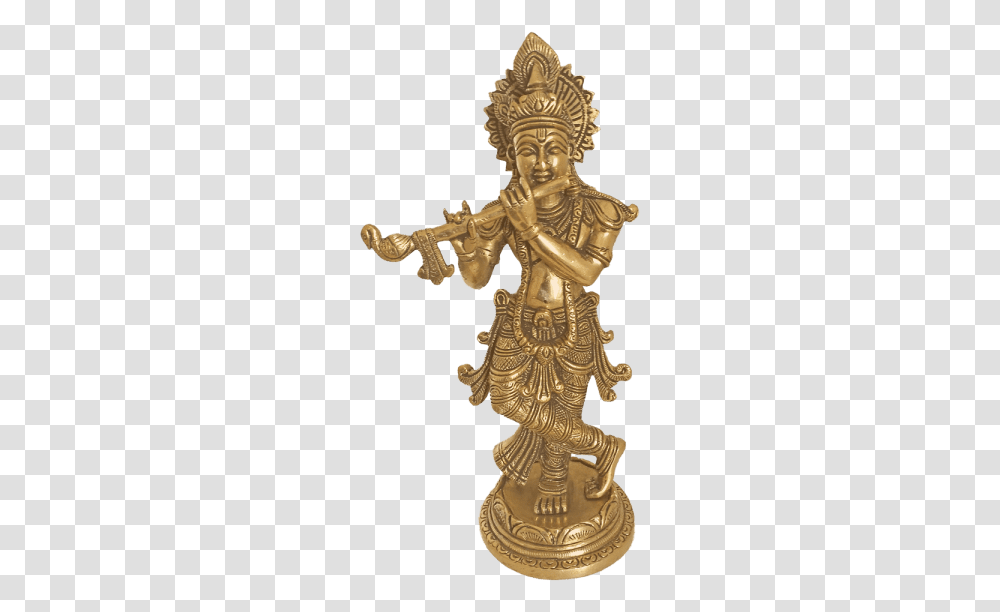Silvar Gold Radha Krishna, Bronze, Cross, Brass Section Transparent Png