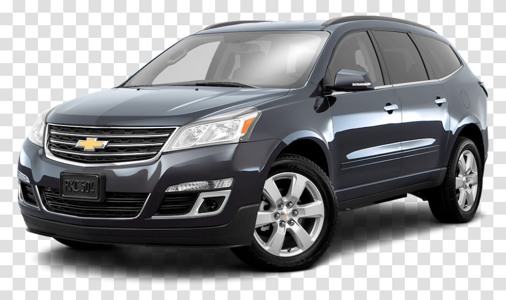 Silver 2016 Used Chevy Traverse, Car, Vehicle, Transportation, Automobile Transparent Png