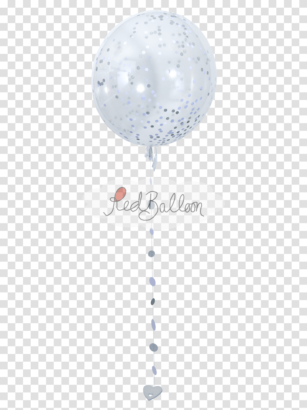 Silver And White Confetti Balloon Darkness, Lamp, Text, Label Transparent Png