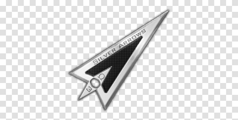 Silver Arrows Clan Logo Swat Portal Grille, Triangle, Arrowhead, Symbol, Weapon Transparent Png