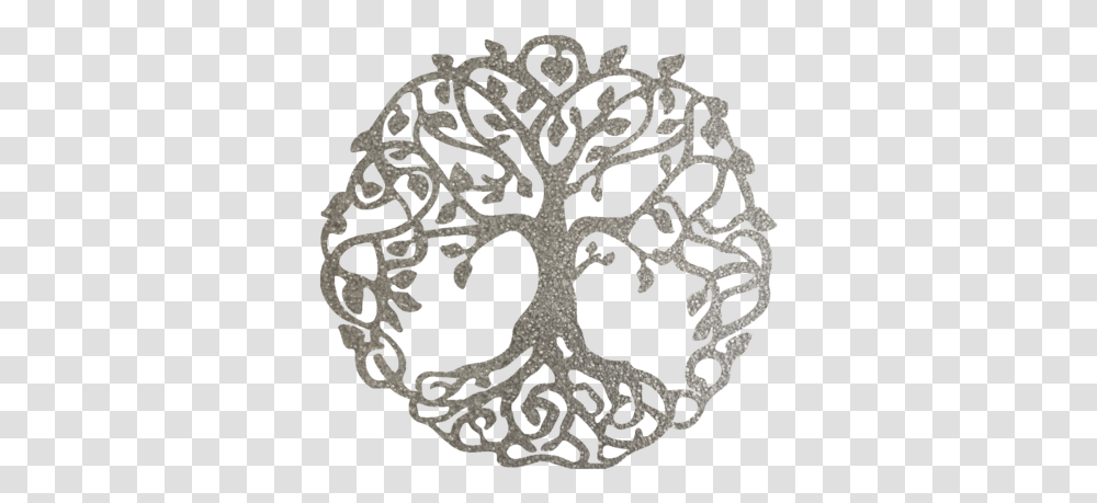 Silver Background Tree Of Life, Rug, Stencil, Accessories, Accessory Transparent Png