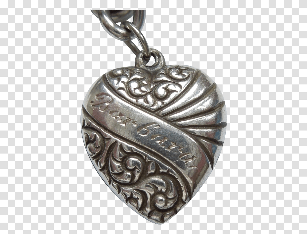 Silver Banner Locket, Pendant, Jewelry, Accessories, Accessory Transparent Png