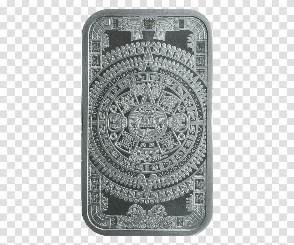 Silver Bar Aztec Calendar, Doodle, Drawing, Pattern Transparent Png
