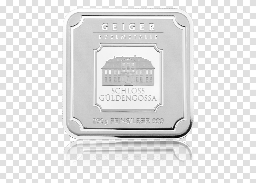 Silver Bar Geiger Original Silver, Plaque, Label, Interior Design Transparent Png