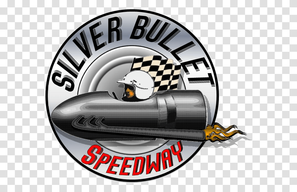 Silver Bullet Speedway, Logo, Trademark, Helmet Transparent Png