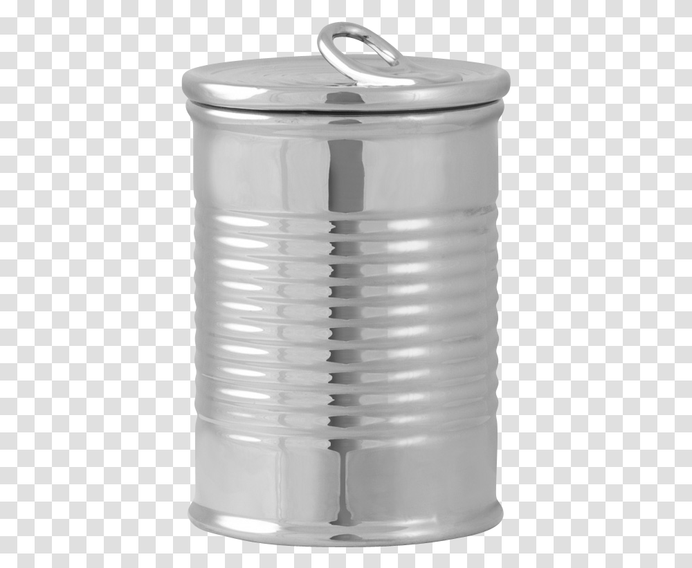 Silver Can Plastic, Tin, Aluminium, Canned Goods, Food Transparent Png