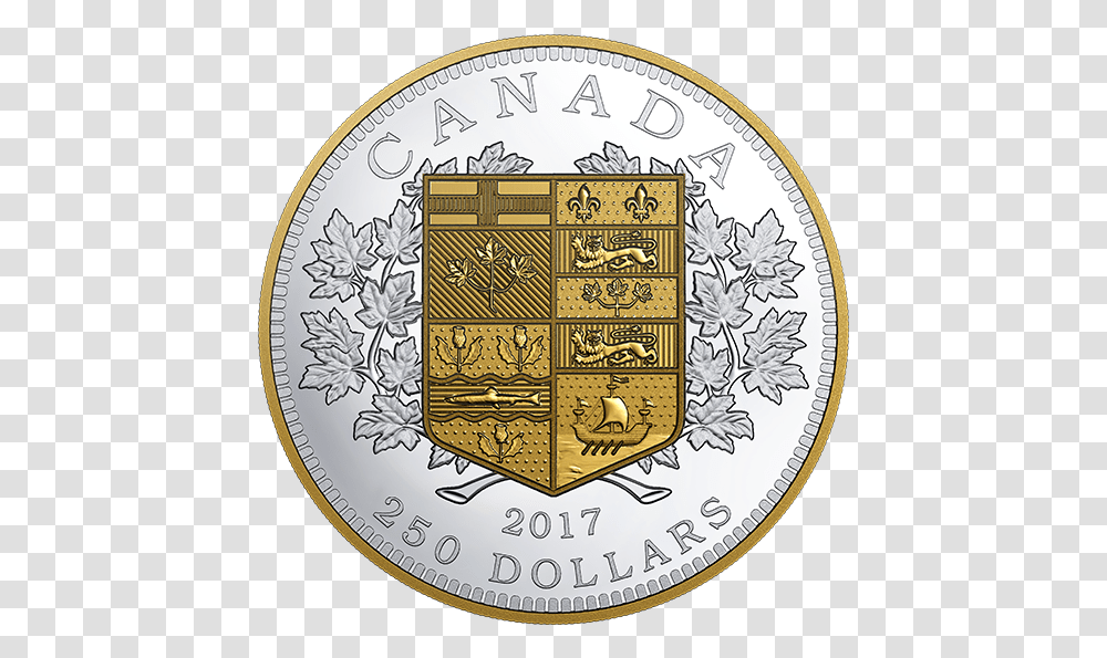 Silver Canadian Coin, Money, Rug, Armor, Nickel Transparent Png