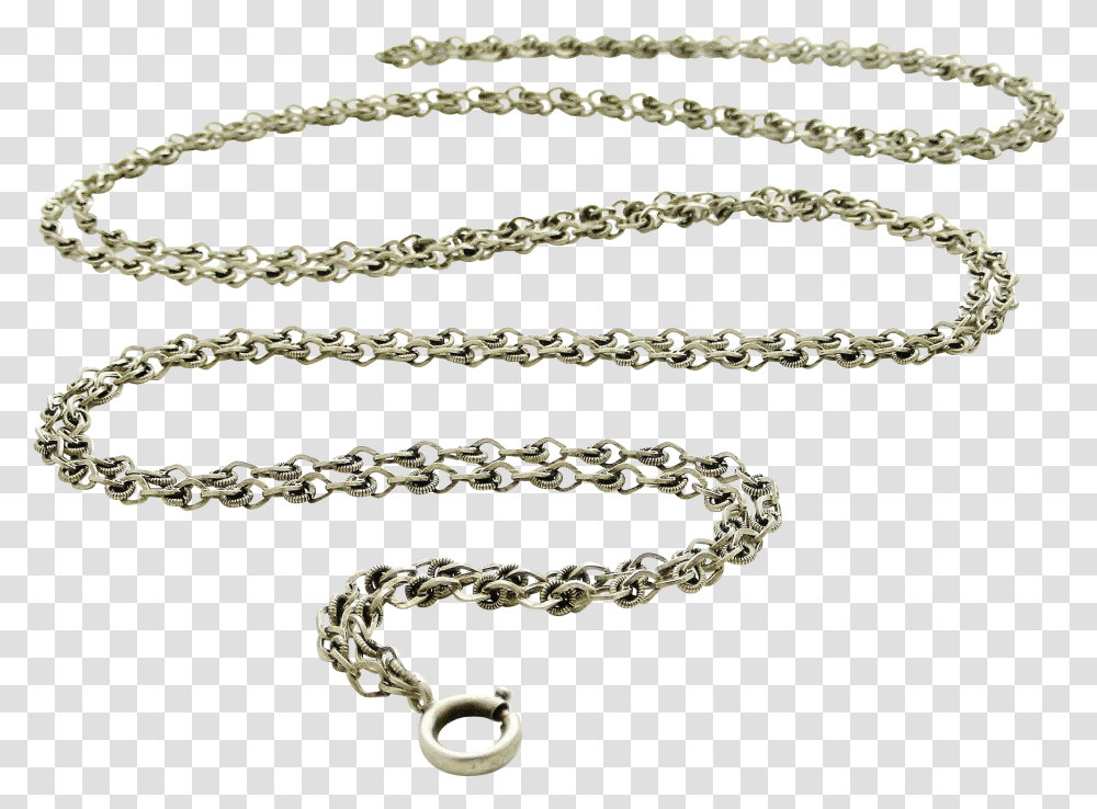 Silver Chain, Necklace, Jewelry, Accessories, Accessory Transparent Png