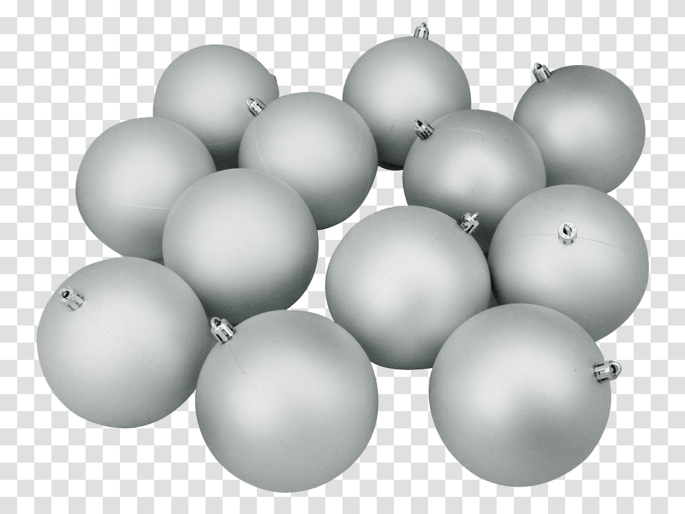 Silver Christmas Ball Picture Sphere, Egg, Food Transparent Png