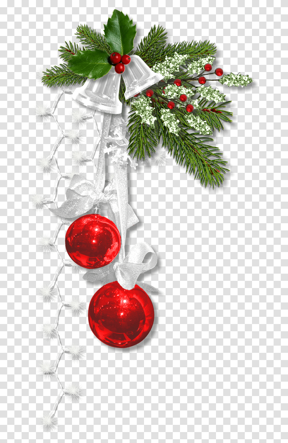 Silver Christmas Bell, Tree, Plant, Ornament, Christmas Tree Transparent Png