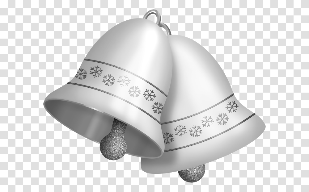 Silver Christmas Jingle Bells, Apparel, Lamp, Bonnet Transparent Png