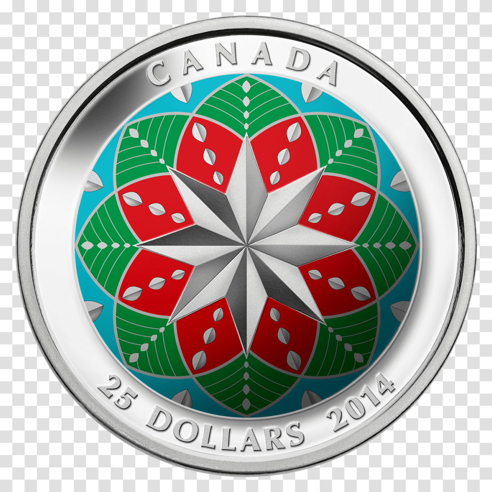 Silver Christmas Ornament Christmas Coin Canada, Clock Tower, Architecture, Building Transparent Png