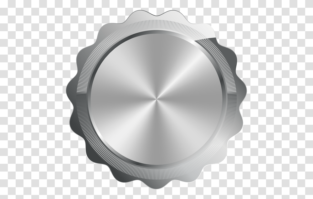 Silver Circle Clipart Silver, Lamp, Electronics, Aluminium, Hardware Transparent Png