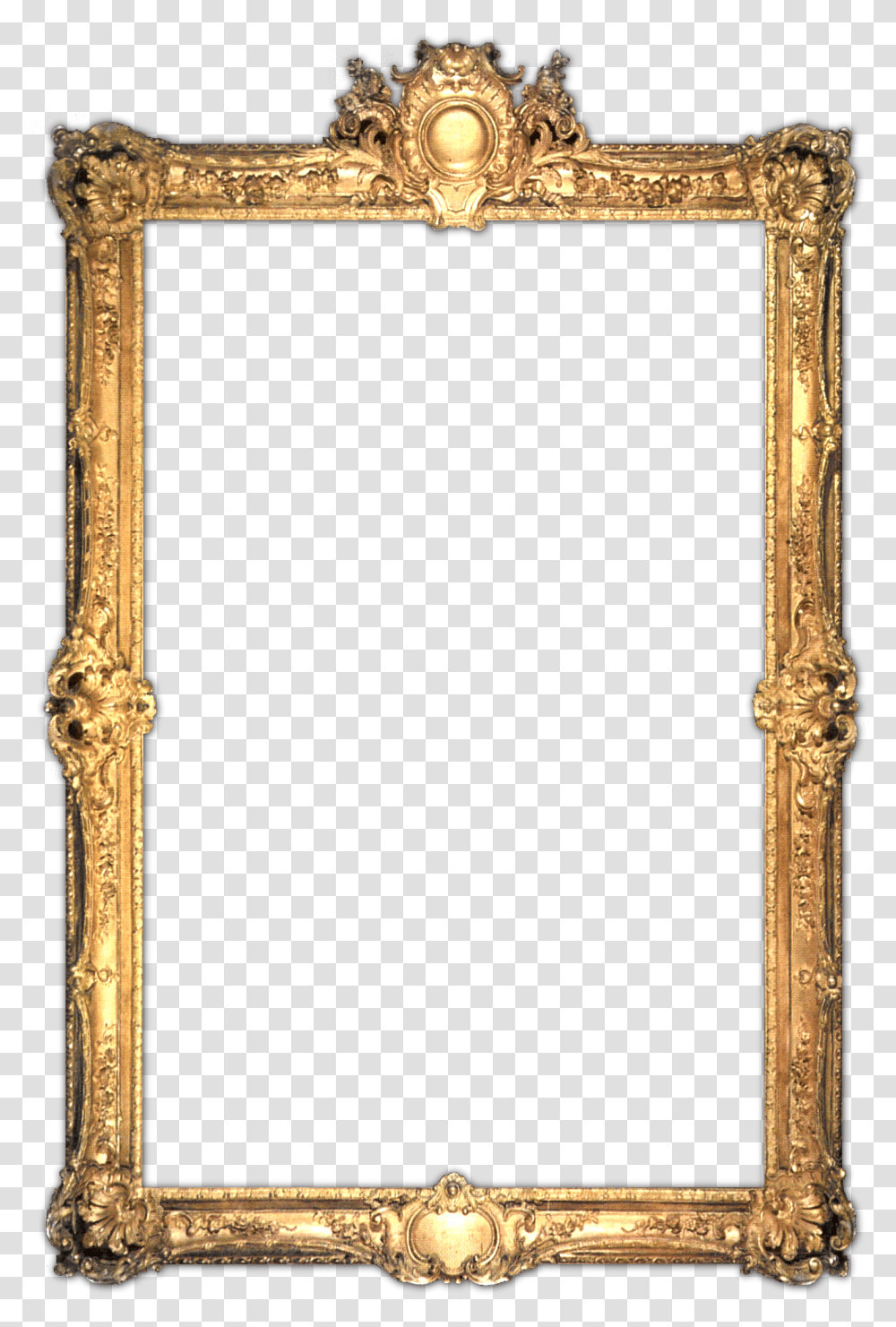 Silver Circle Matted Gilded Frame, Building, Architecture, Mirror, Pillar Transparent Png
