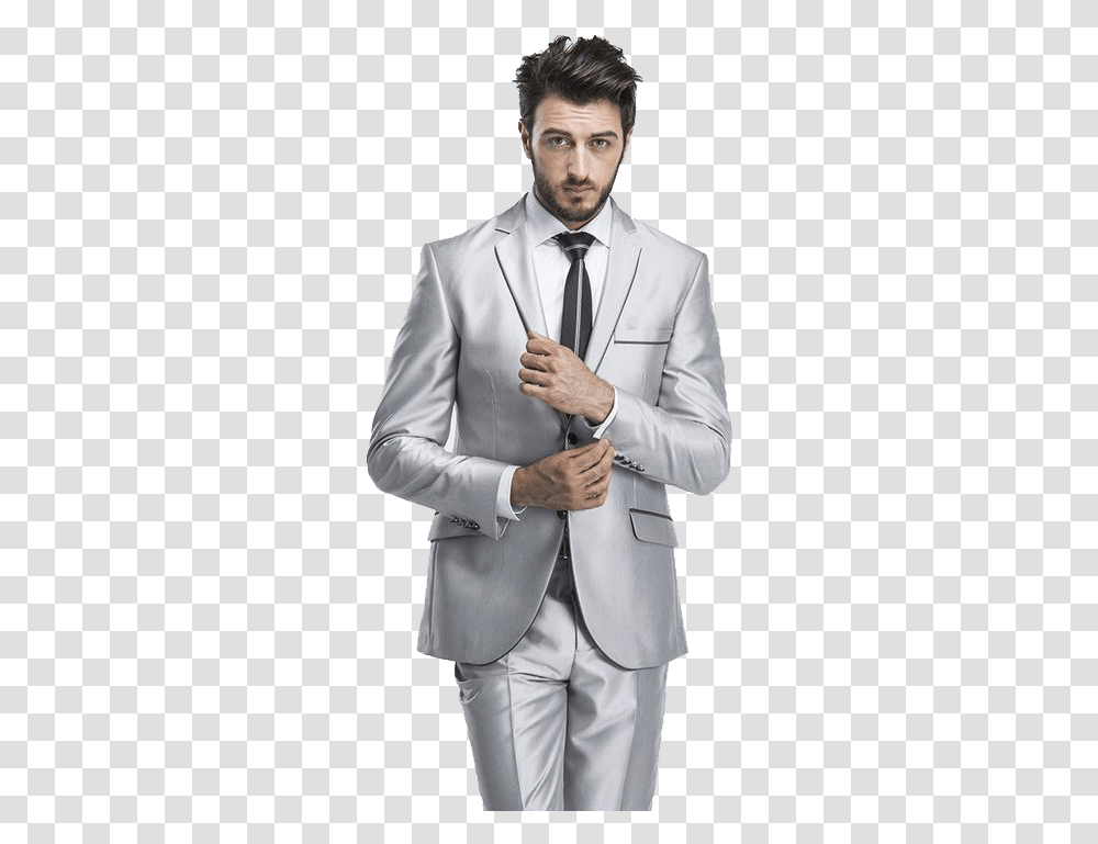 Silver Coat Pant Image Download Coat Pant Image, Suit, Overcoat, Apparel Transparent Png