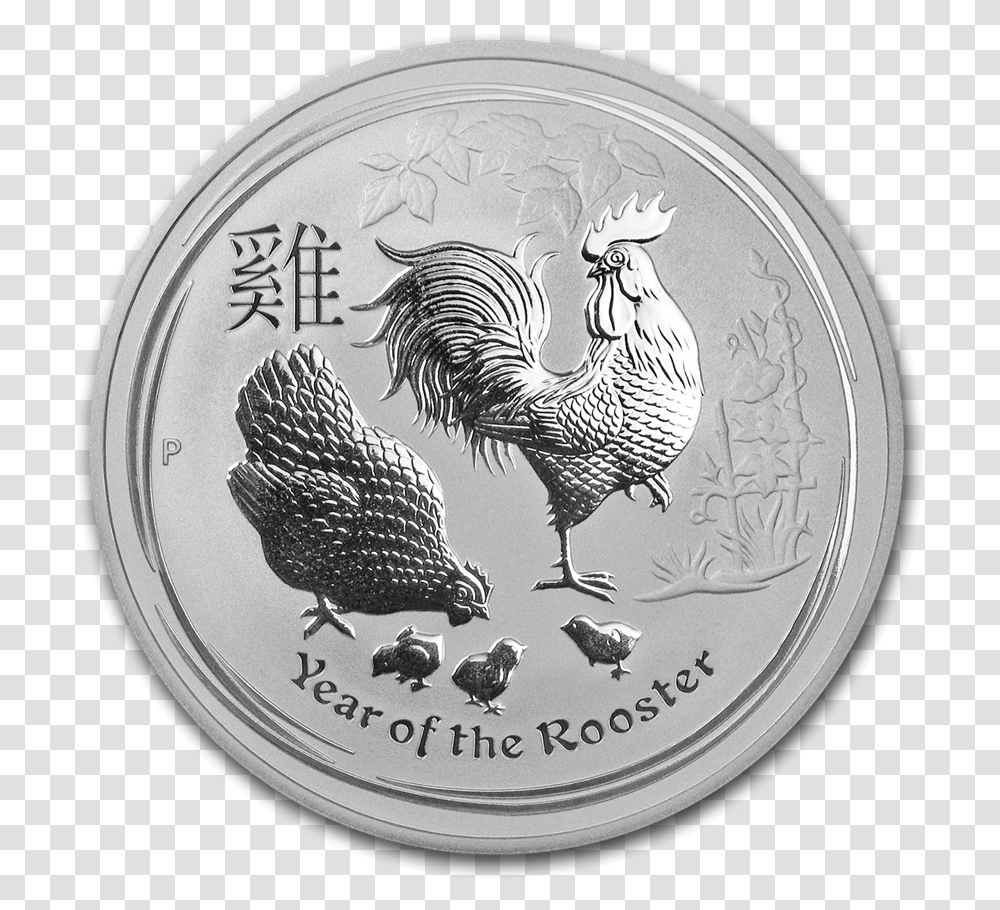 Silver Coin, Bird, Animal, Money, Chicken Transparent Png