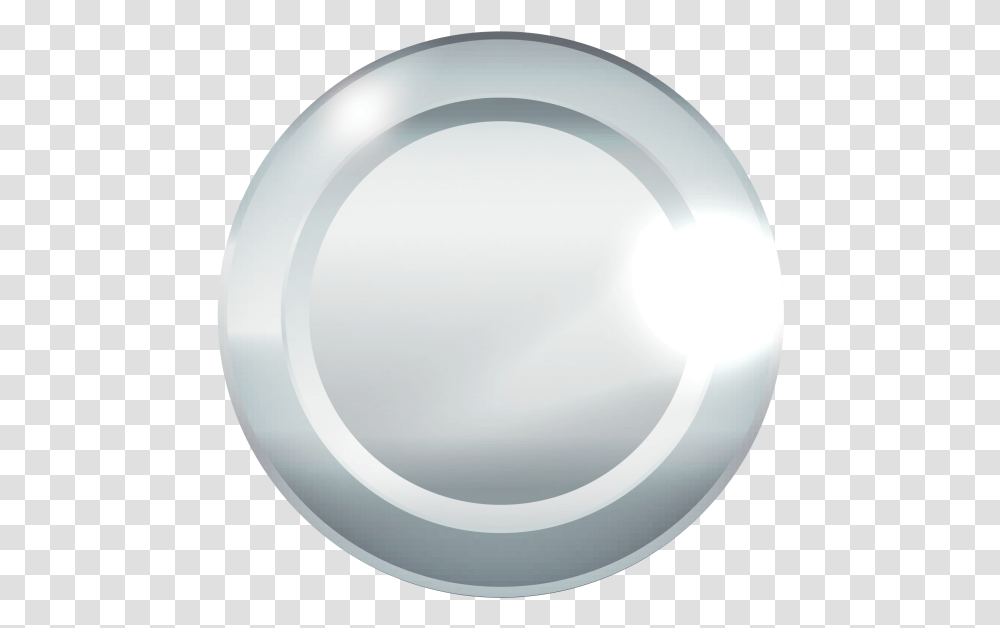 Silver Coin Icon Circle, Mirror, Sphere, Fisheye, Meal Transparent Png