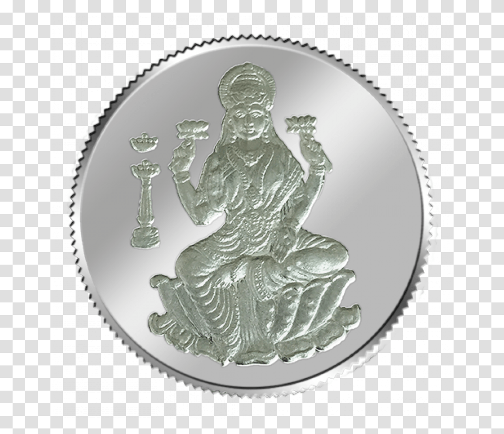Silver Coin Laxmi Vector, Painting, Money, Person Transparent Png