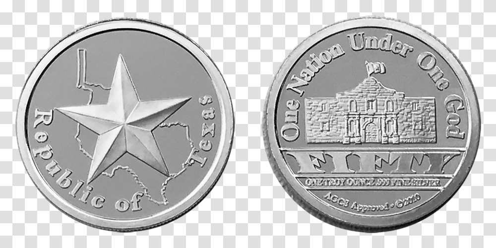 Silver, Coin, Money, Clock Tower, Architecture Transparent Png