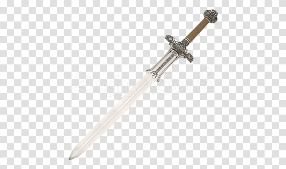 Silver Conan The Barbarian Atlantean Sword By Marto Conan The Barbarian Sword, Blade, Weapon, Weaponry, Knife Transparent Png