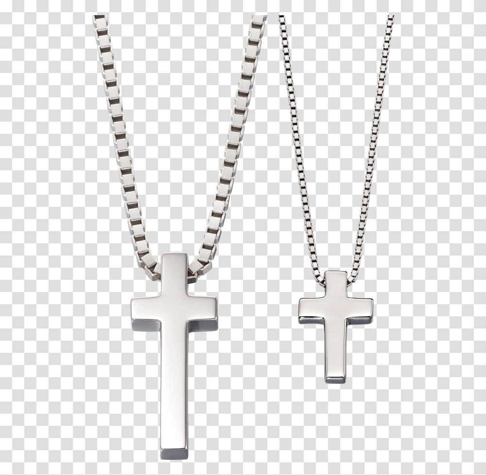 Silver Cross Necklace Pendant, Sword, Blade, Weapon, Weaponry Transparent Png