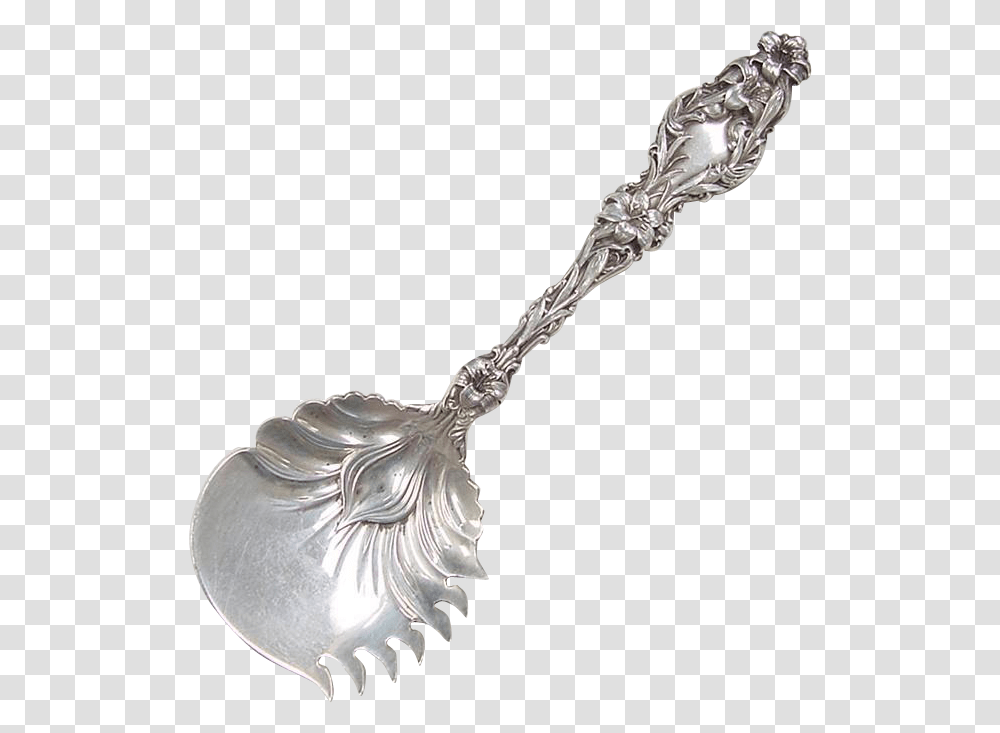 Silver, Cutlery, Spoon, Sea Life, Animal Transparent Png