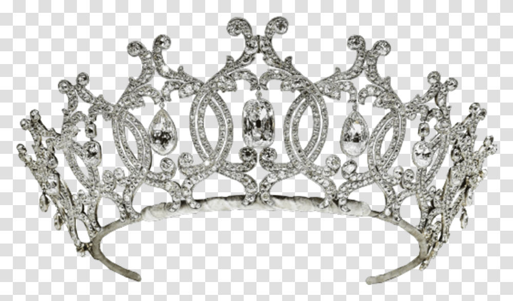 Silver Diamond Diadem Crown Brilliant Qween King Tiara Picsart, Jewelry, Accessories, Accessory, Chandelier Transparent Png