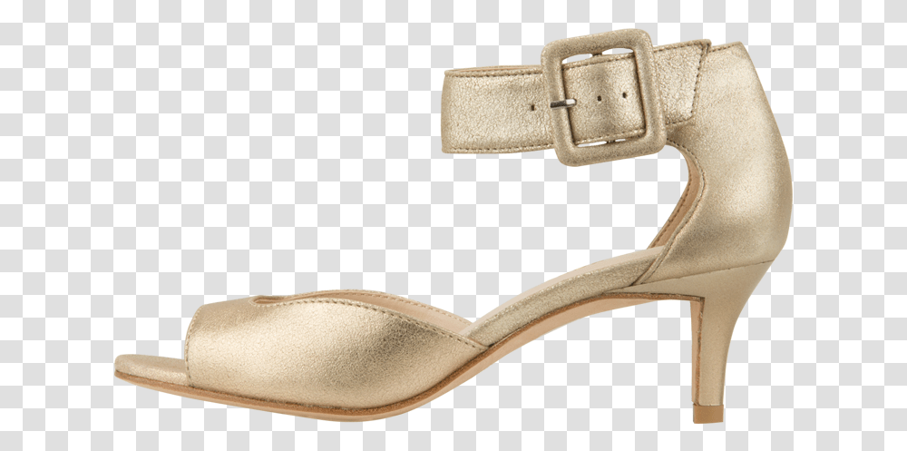 Silver Dress Sandals Low Heel Sandal, Apparel, Buckle, Footwear Transparent Png