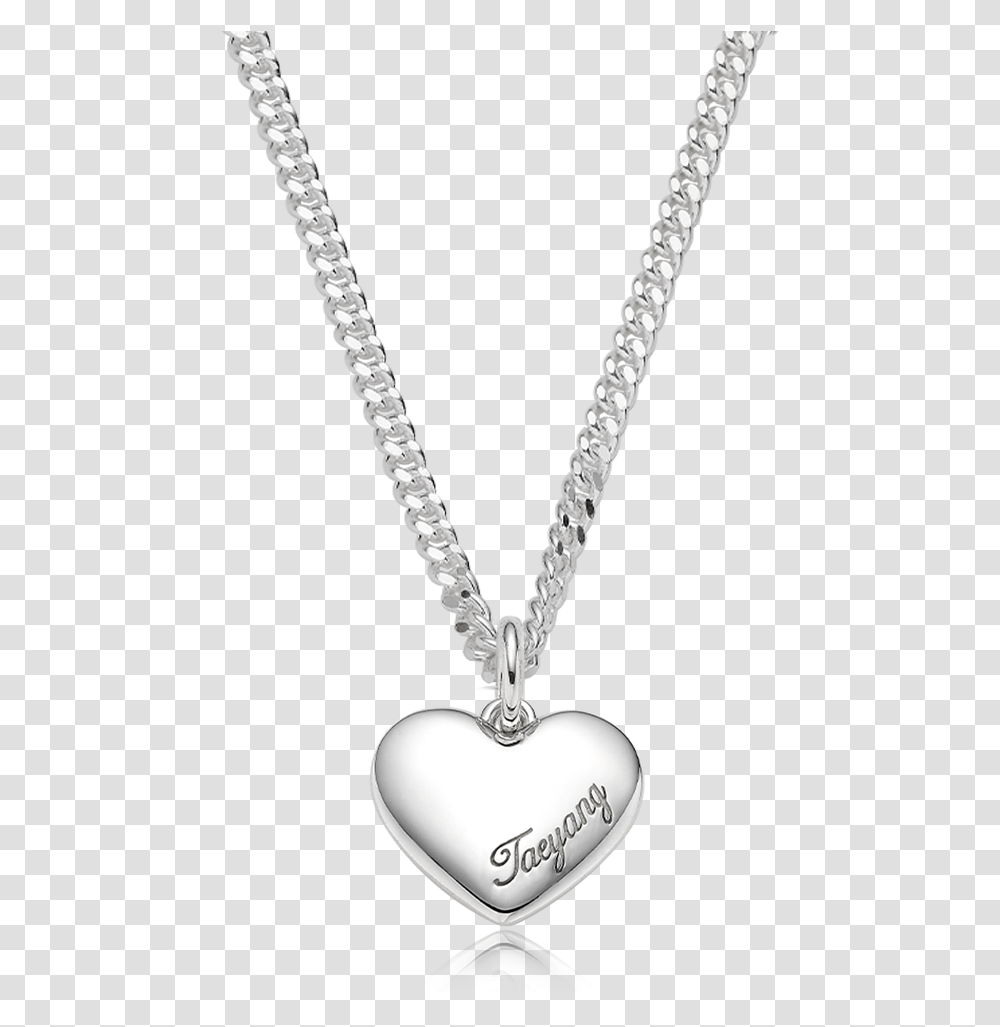 Silver Engraved Heart Necklace For Dogs, Jewelry, Accessories, Accessory, Pendant Transparent Png