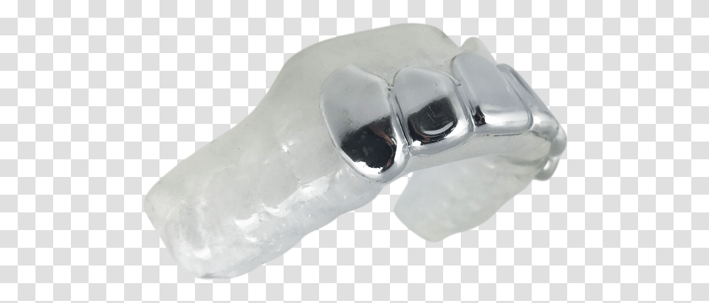 Silver Grillz Mouthguard Silver, Helmet, Clothing, Snowman, Outdoors Transparent Png