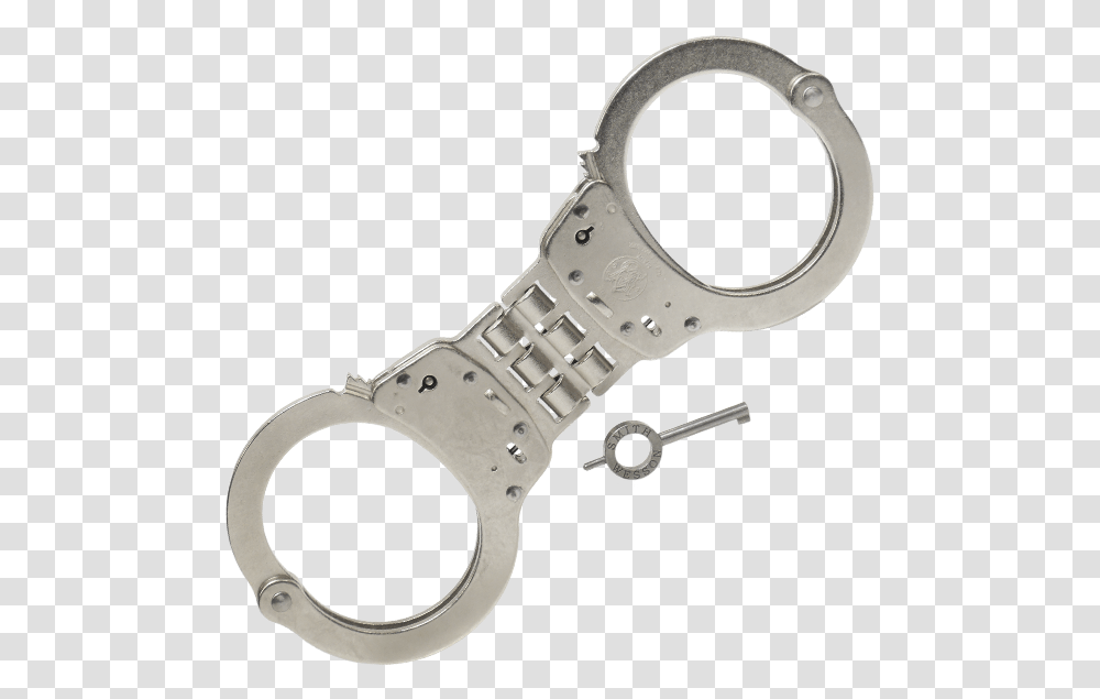 Silver Handcuffs Image Background Hinged Handcuffs, Shears, Scissors, Blade, Weapon Transparent Png