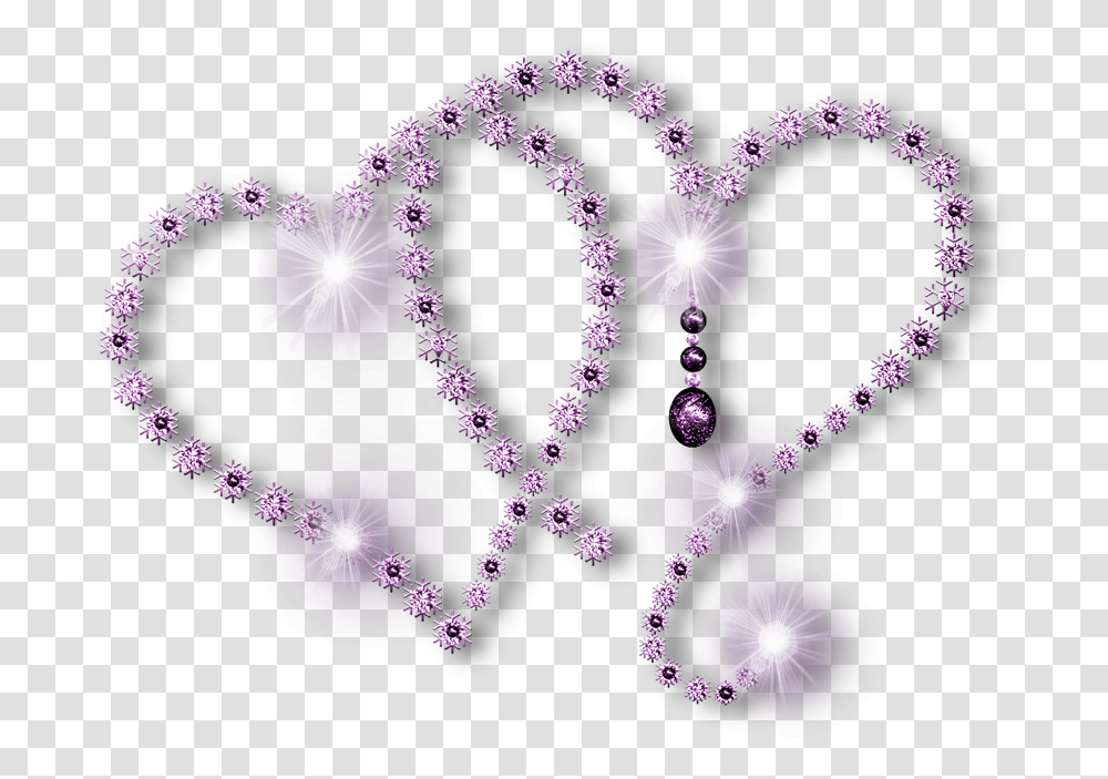 Silver Heart Hd Hd Heart Images For Dp, Purple, Pattern, Ornament, Light Transparent Png