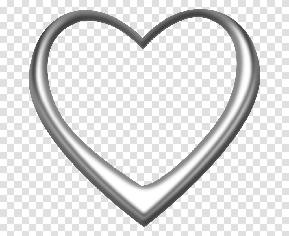 Silver Heart Silver Heart Clip Art Transparent Png