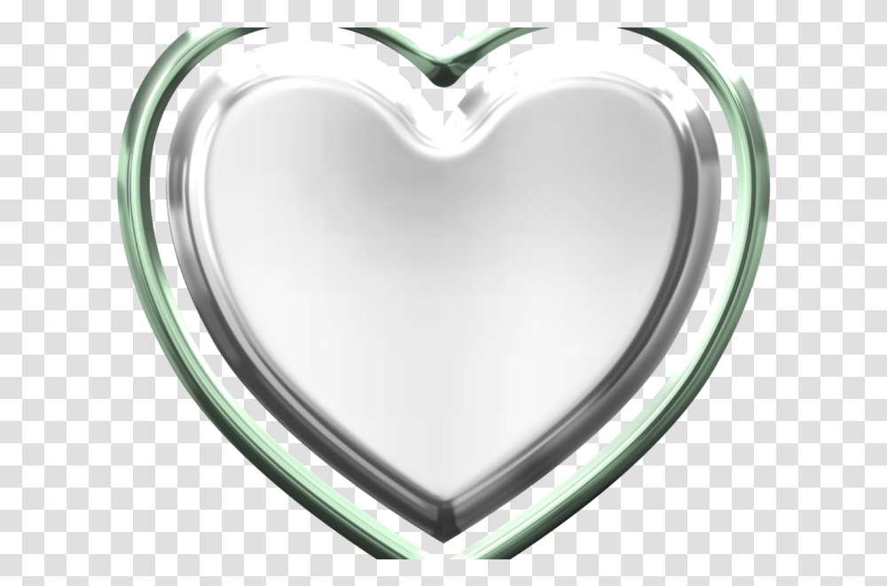 Silver Heart Transparent Png