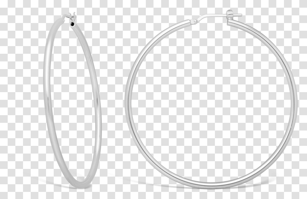 Silver Hoop Earring Earrings, Wire, Sunglasses, Accessories, Accessory Transparent Png