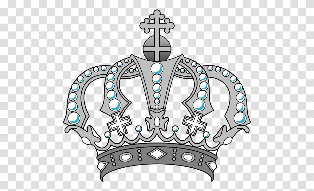 Silver King Crown Queen Band Crown Logo, Accessories, Accessory, Cross Transparent Png