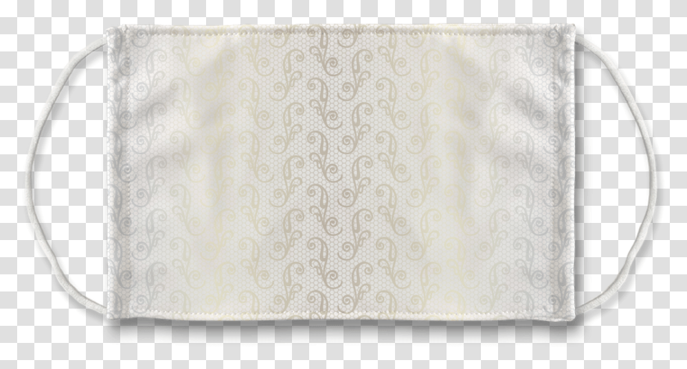 Silver Lace Pattern 1 Face Mask Gold, Rug, Tablecloth Transparent Png