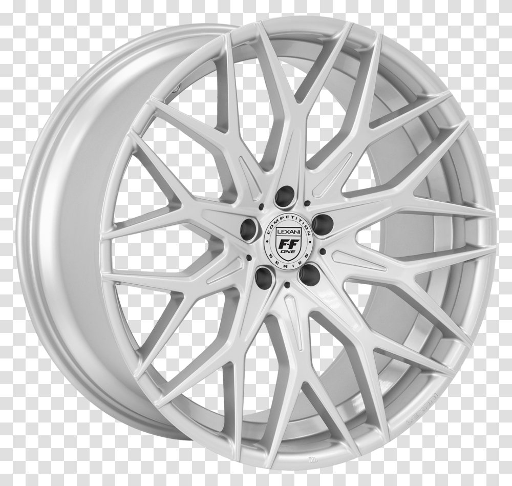 Silver Lexani Morocco, Alloy Wheel, Spoke, Machine, Tire Transparent Png