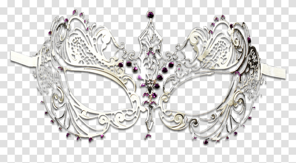 Silver Masquerade Mask, Accessories, Accessory Transparent Png
