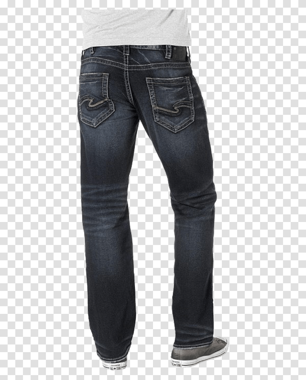 Silver Men's Straight Leg Relaxed Fit Zac Jean Pocket, Pants, Apparel, Jeans Transparent Png